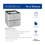 Brother HL-L8430CDWT Business Color Laser Printer