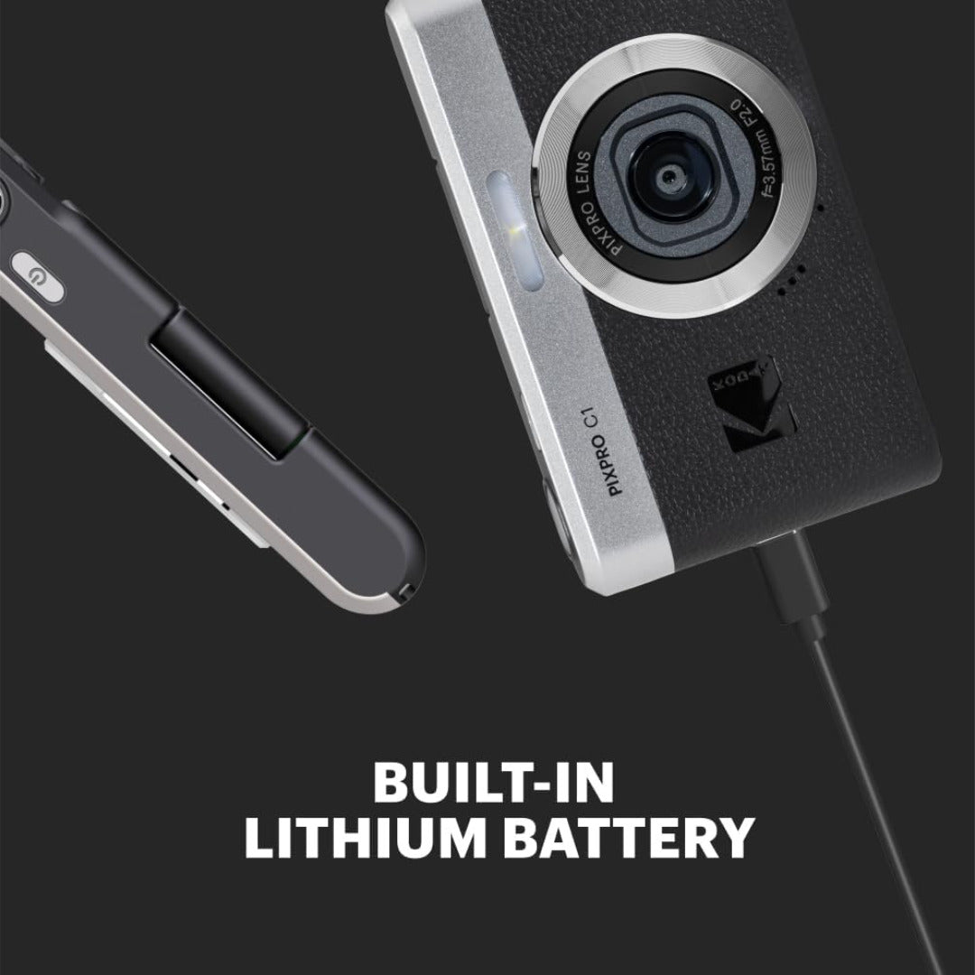 KODAK PIXPRO C1 Friendly Zoom 13MP 1080p Digital Camera (Black