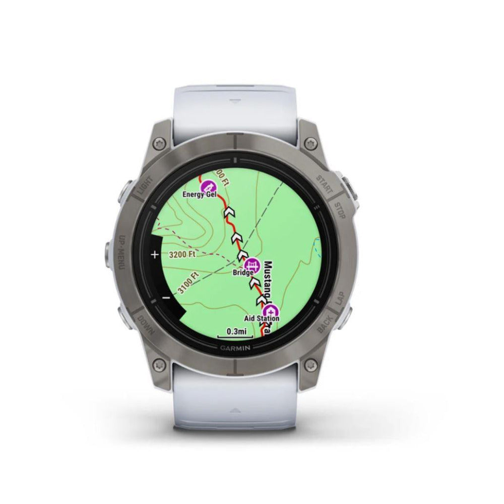 Garmin epix Pro Gen 2 Sapphire Edition 51mm Smartwatch (Titanium/Whitestone)