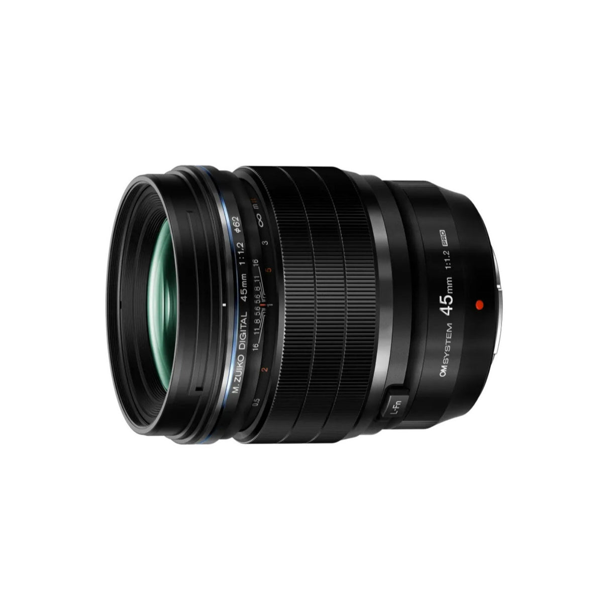 OM System M.Zuiko Digital ED 45mm f/1.2 PRO Lens for Micro Four Thirds Cameras