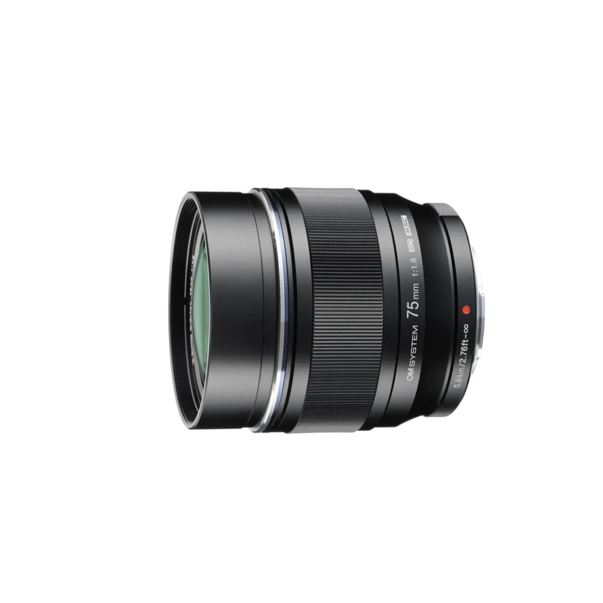 OM System M.Zuiko Digital ED 75mm f/1.8 Lens for Micro Four Thirds Cameras