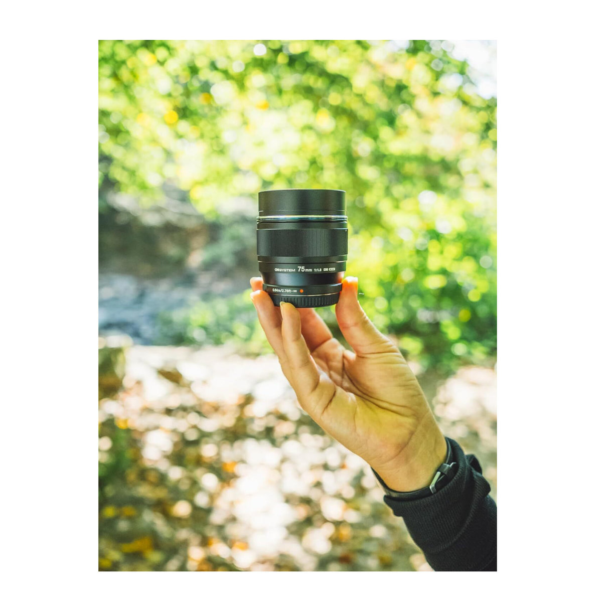 OM System M.Zuiko Digital ED 75mm f/1.8 Lens for Micro Four Thirds Cameras