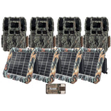 Browning Trail Camera-Dark Ops Pro DCL NANO Bundle with Solar Power (4-Pack)