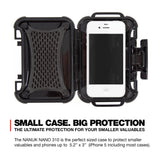 Nanuk Nano 310 Hard Case (Black, 0.3L) (Open Box)