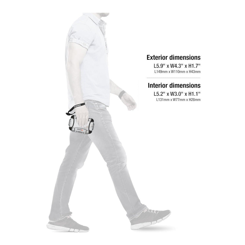 Nanuk Nano 310 Hard Case (Clear, 0.3L)