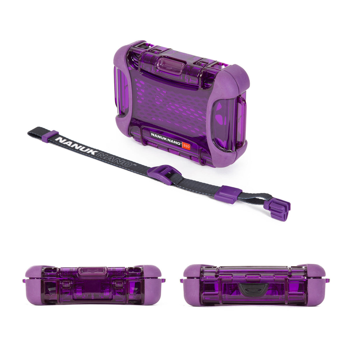 Nanuk Nano 310 Hard Case (Purple, 0.3L)