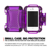 Nanuk Nano 310 Hard Case (Purple, 0.3L)