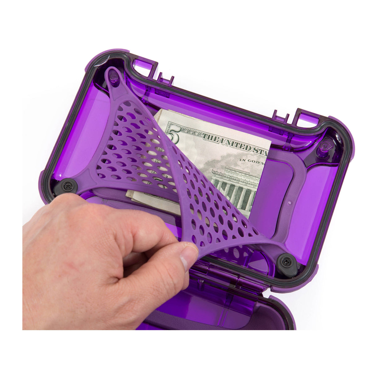 Nanuk Nano 310 Hard Case (Purple, 0.3L)