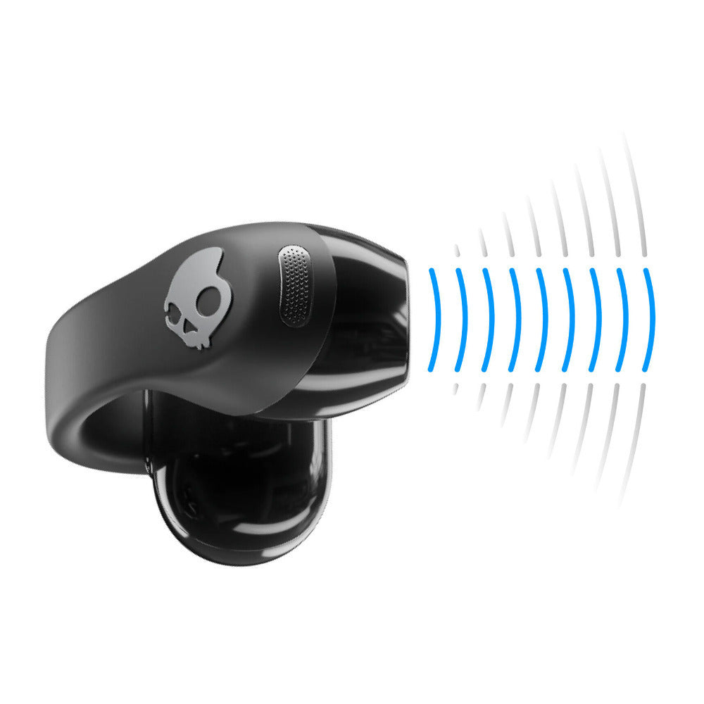 Skullcandy Push 720 Open-Ear True Wireless Earbuds (True Black