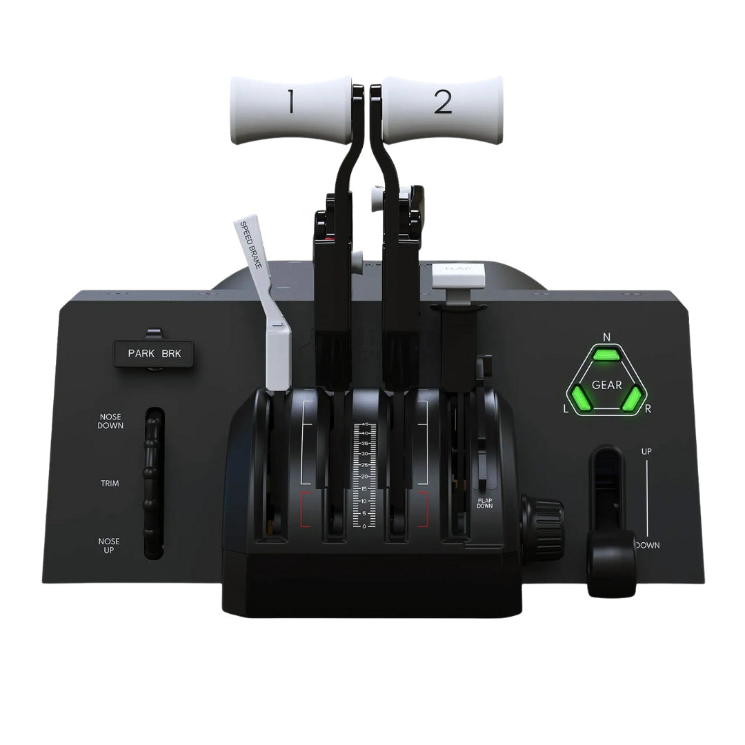 Honeycomb Aeronautical Alpha Flight Controls LITE and Bravo Throttle Quadrant