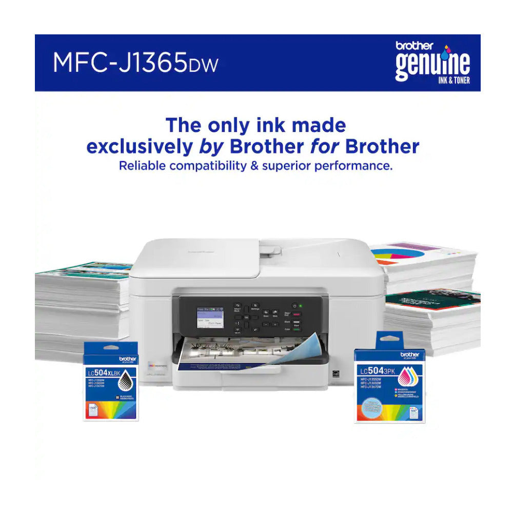 Brother INKvestment 1365 Wireless Color Inkjet All-in-One Printer