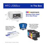 Brother INKvestment 1365 Wireless Color Inkjet All-in-One Printer