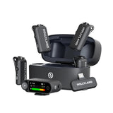 Hollyland LARK MAX 2 Combo 4-Person Wireless Microphone System (Space Gray)