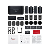 Hollyland LARK MAX 2 Combo 4-Person Wireless Microphone System (Space Gray)