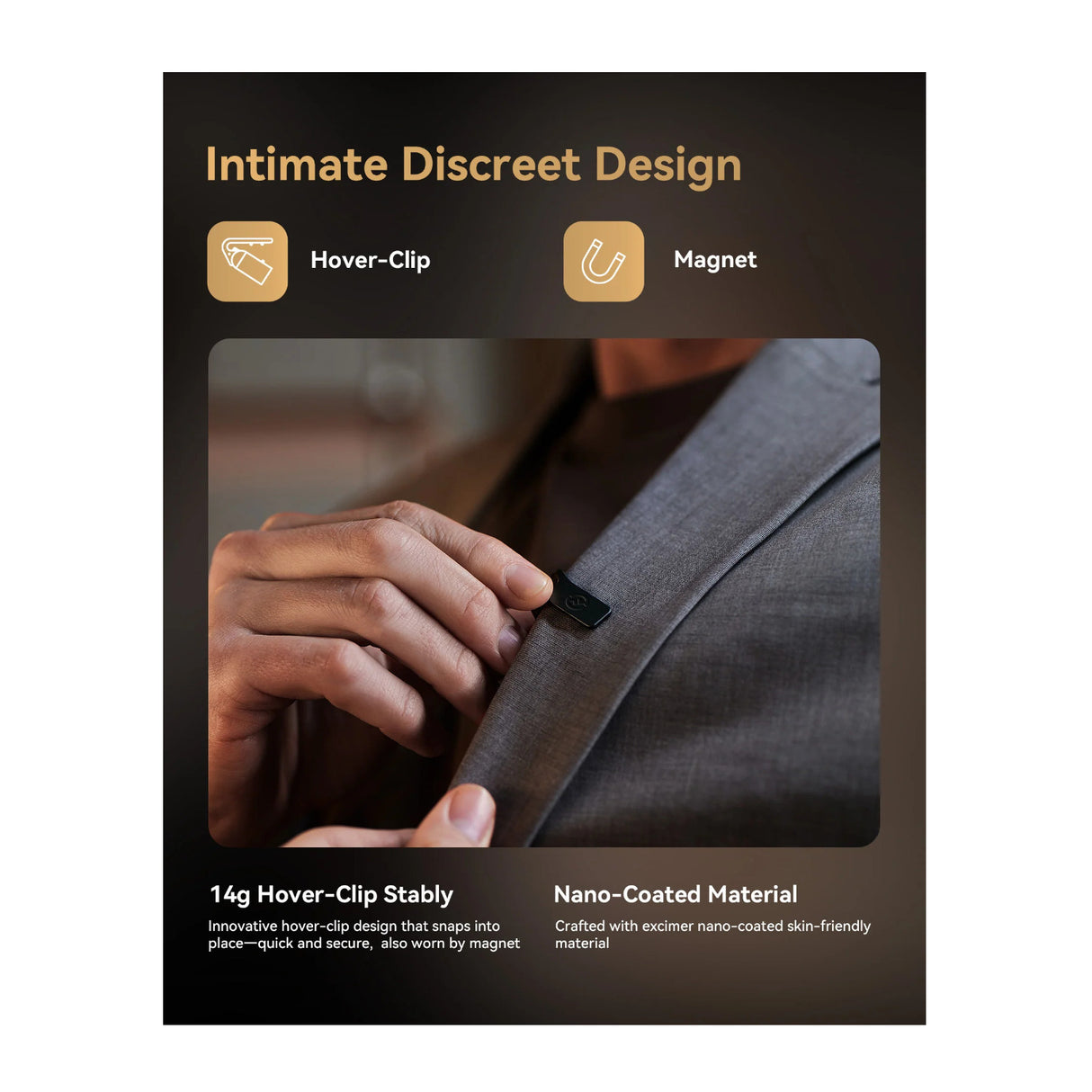 Hollyland LARK MAX 2 Combo 4-Person Wireless Microphone System (Space Gray)