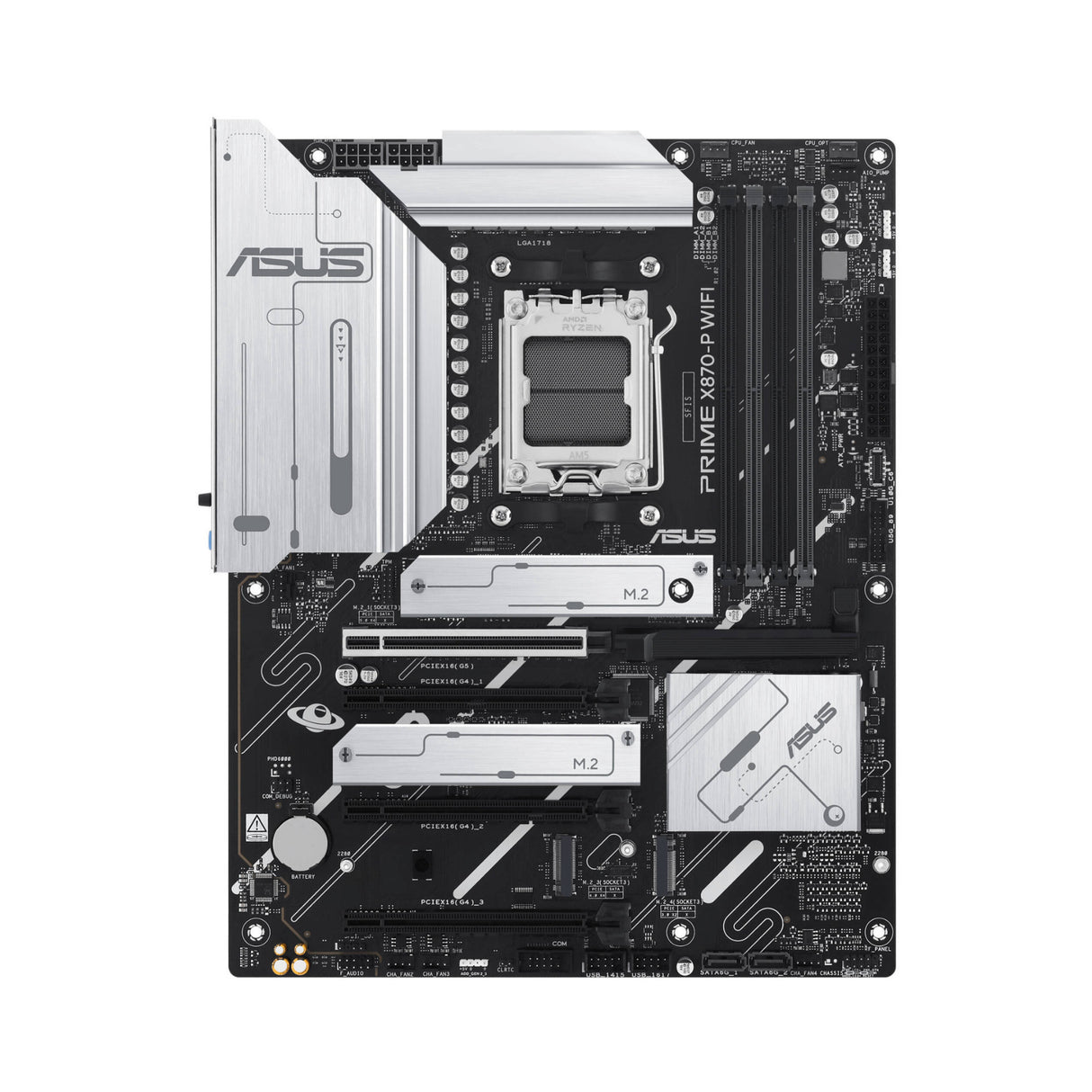 ASUS PRIME X870-P WIFI AM5 ATX Motherboard with DDR5 Support