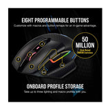 Corsair Dark CORE RGB PRO SE Wireless FPS/MOBA Gaming Mouse (Black)