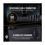 Corsair Dark CORE RGB PRO SE Wireless FPS/MOBA Gaming Mouse (Black)