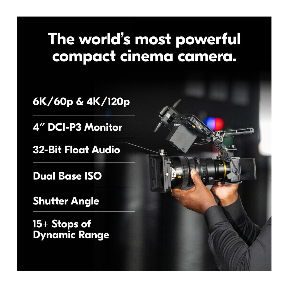 Nikon ZR 6K Full-Frame Z-Mount Cinema Camera with 24-50mm f/4-6.3 Zoom Lens Kit (Open Box)