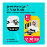 Liene M100 4x6 Portable Photo Printer with 3 Cartridges and 100 Sheets