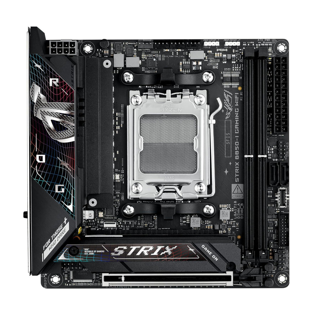 ASUS ROG Strix B850-I Gaming AMD B850 Mini-ITX Motherboard with Power Stages