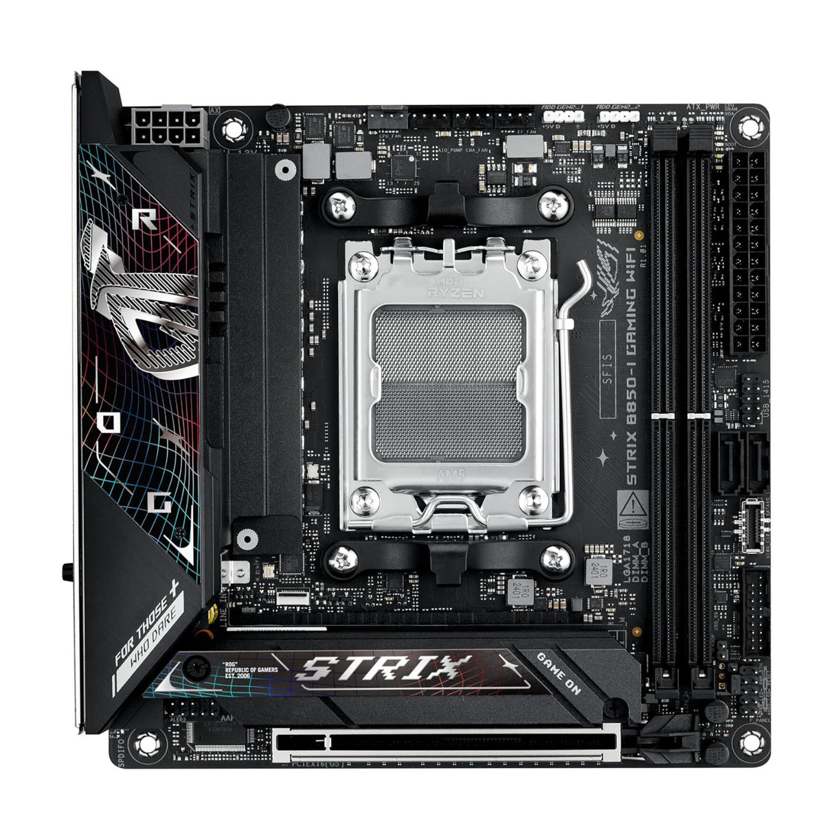 ASUS ROG Strix B850-I Gaming AMD B850 Mini-ITX Motherboard with Power Stages