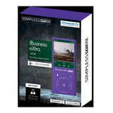 Samvix iBusiness eXtra 16GB Kosher MP3 Player with Dual Micro SD Slots (Purple)