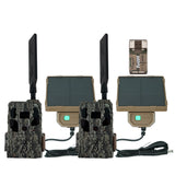 Browning Trail Camera Defender Pro Scout Max HD 46MP Bundle with Solar Pack