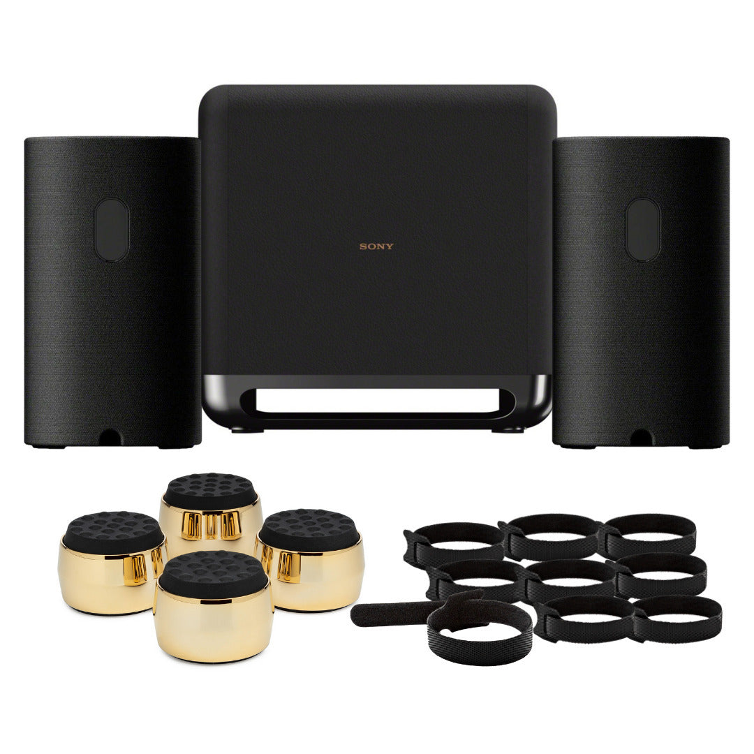 Sony SASW5 300W Wireless Subwoofer for HT-A9/A7000/A5000 Bundle