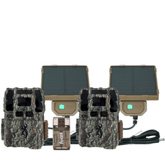 Browning Trail Camera Dark Ops Pro DCL NANO with Solar Power Pack, Card Reader