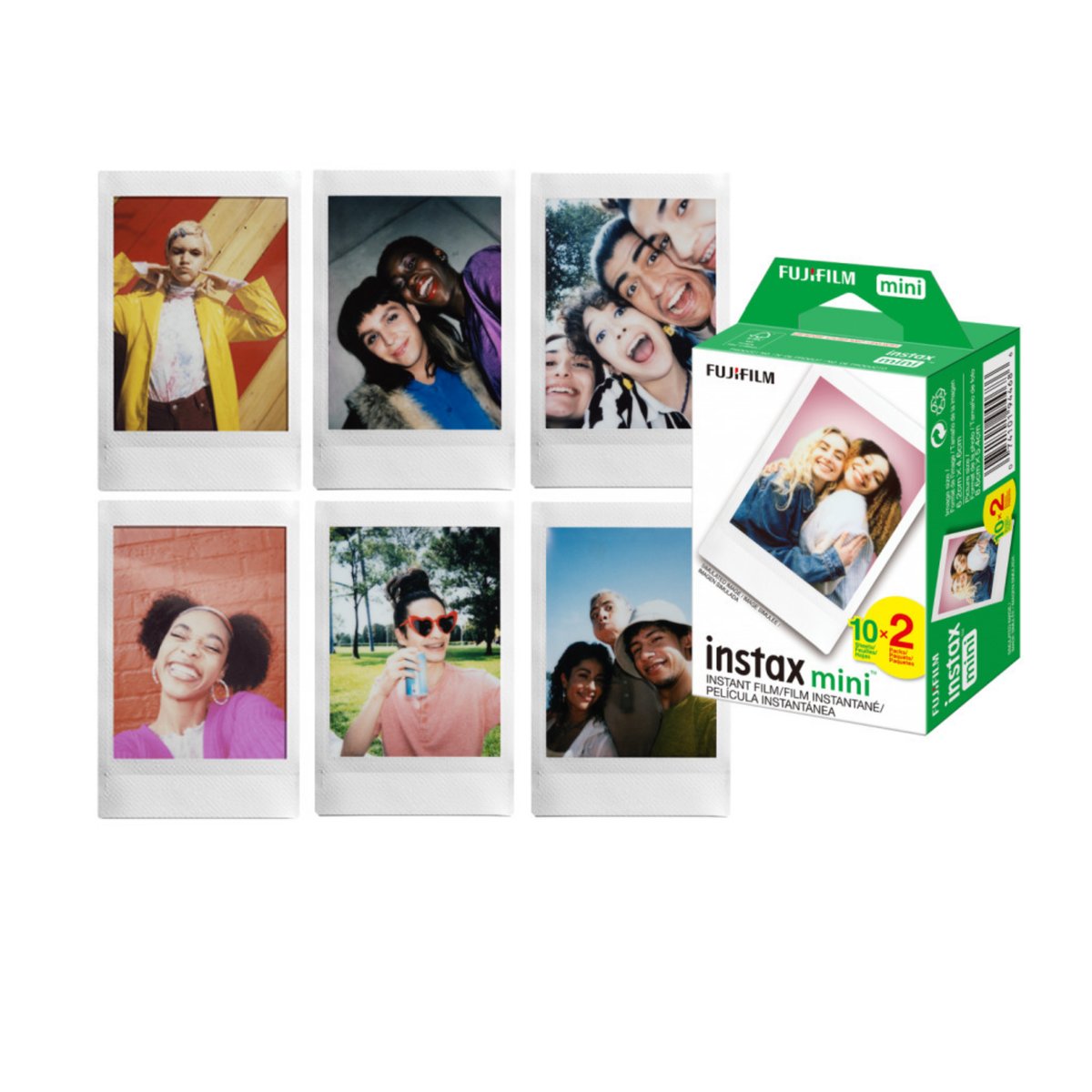 Fujifilm Instax Mini Link 3 Smartphone Printer (Clay White) Bundle