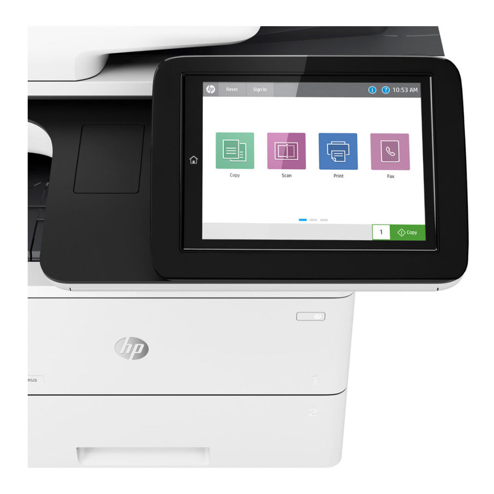 HP MFP M528dn Multi-function Monochrome Laser Printer (White)