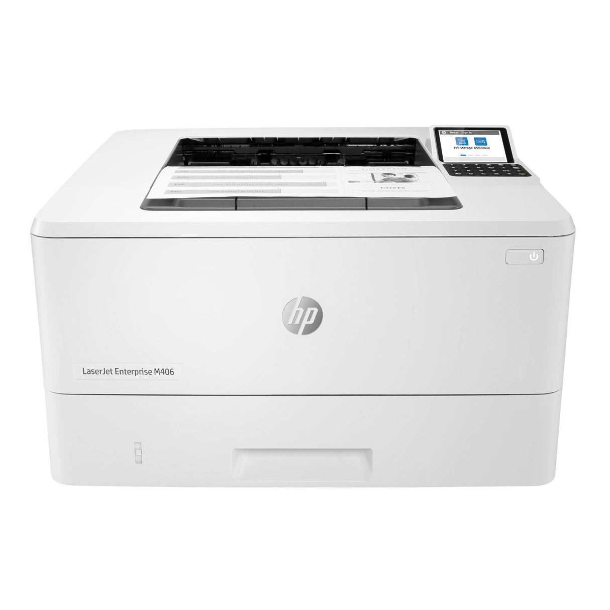 HP LaserJet Enterprise M406dn Monochrome Laser Printer