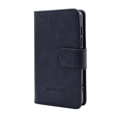 Samvix Leather Book Case for Q6 Music Player (Blue)