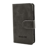 Samvix Leather Book Case for Q6 Music Player (Gray)