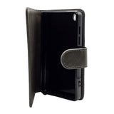 Samvix Leather Book Case for Q6 Music Player (Gray)