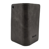 Samvix Leather Book Case for Q6 Music Player (Gray)