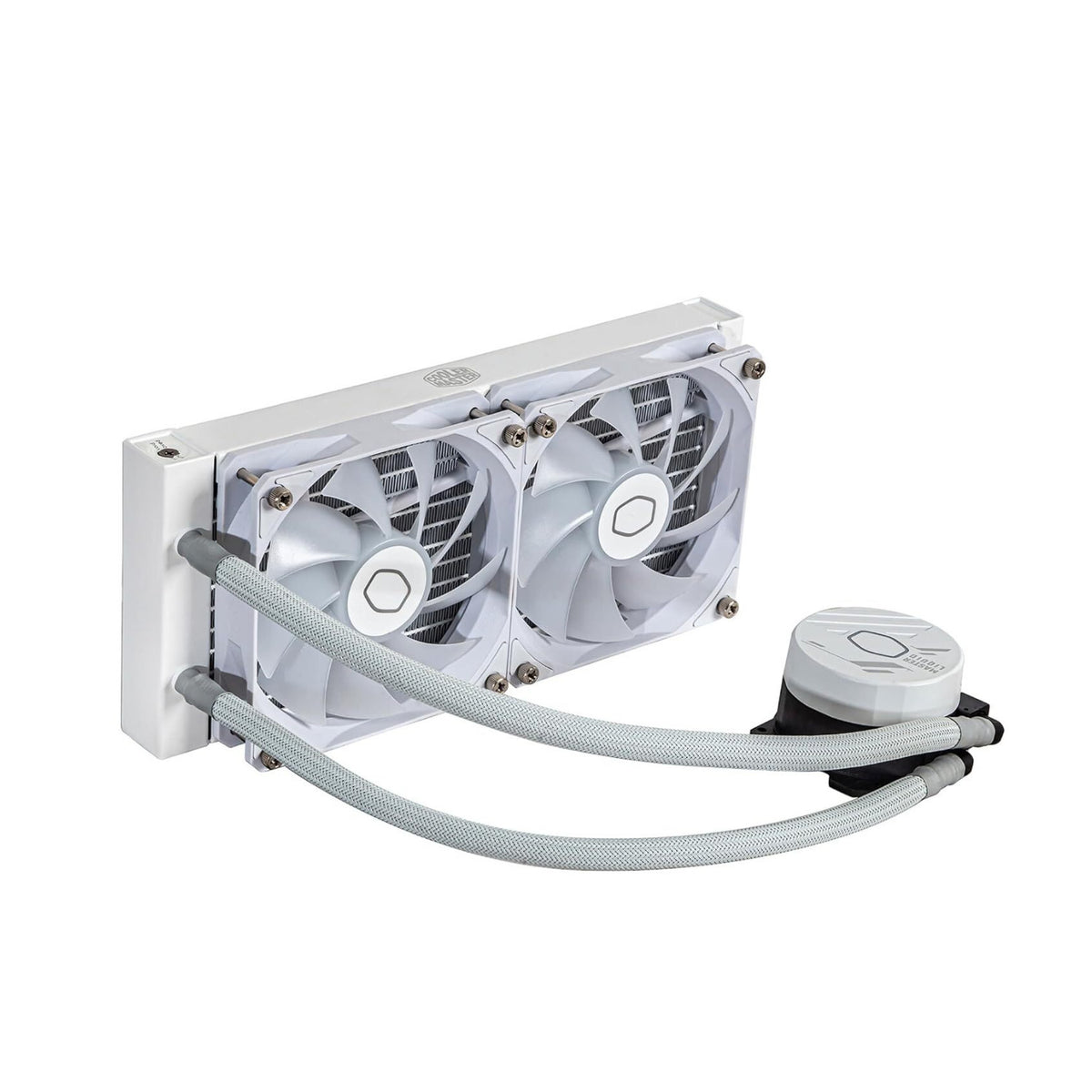 Cooler Master MasterLiquid 240L Core ARGB Close-Loop AIO Liquid Cooler (White) (Open Box)