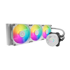 Cooler Master MasterLiquid 360L Core ARGB Close-Loop AIO Liquid Cooler (White) (Open Box)