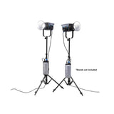 Nanlite FC-500B Bi-Color LED Spotlight 2-Light Kit with Softboxes & Rolling Case