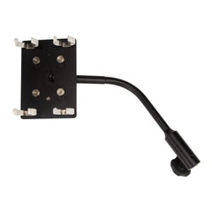 NanLite Pavotube Double Bank Fixture with Gooseneck and 5/8in Receiver