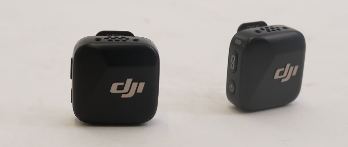 DJI Mic Mini (2 TX + 1 RX) Wireless Lavalier Microphone for 2-Person (Black) (Used)