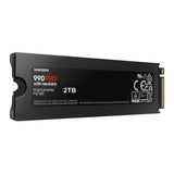 Samsung 2TB 990 PRO PCIe 4.0 x4 M.2 Internal SSD with Heatsink