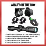 Vortex Optics Crossfire HD 2-7x32 SFP Illuminated Dead-Hold 2A BDC MOA Bundle