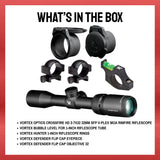Vortex Optics Crossfire HD 2-7x32 SFP V-Plex MOA Rimfire Riflescope Bundle