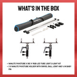 Nanlite PavoTube II 30C RGB LED 2-Light Kit with Two PavoTube Holders Bundle