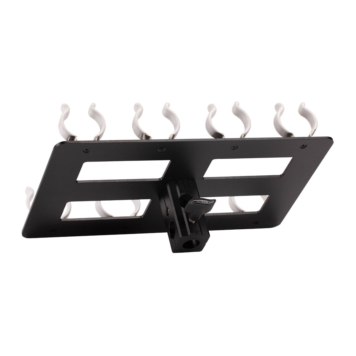 NanLite Pavotube Quad Bank Fixture with Gooseneck and 5/8in Reciever