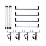 Nanlite PavoTube II 2' 15C RGB LED Tube Light (4-Light Kit) Bundle
