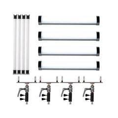 Nanlite PavoTube II 2' 15C RGB LED Tube Light (4-Light Kit) Bundle