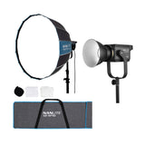 Nanlite Forza 300B II Spotlight with Nanlite Rapid 90 Parabolic Softbox Bundle